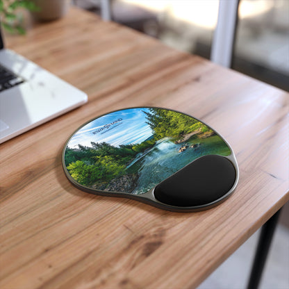 Rivia Mind Nature Mouse Pad With Wrist Rest