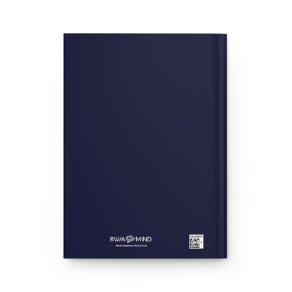 Dark Blue Hardcover Journal