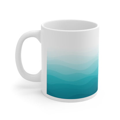 Rivia Mind | Waves Ceramic Mug 11oz